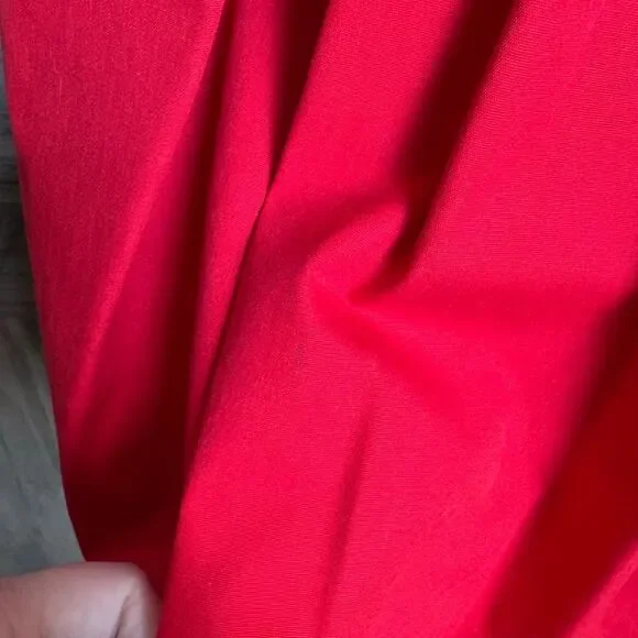 London Fog 7 Red Hooded Jacket Fleece Lined Classic Preppy Luxury Vintage Style